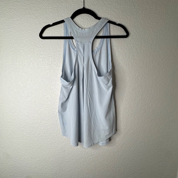 Lululemon Tank Blue Size 6 Racerback Womens Yoga Activewear Shirt Women's - Picture 3 of 3